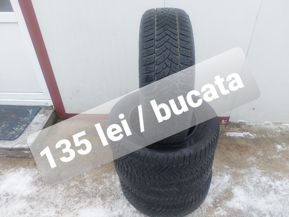 135 lei bucata! Set anvelope M+S/IARNA 215 65 r16 Fulda! 7 mm