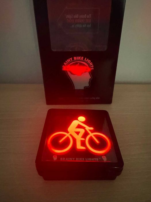 Lumină LED Brainy Bike Lights pentru bicicletă – 5 moduri de iluminare