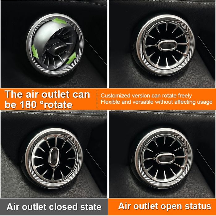 Set grile ventilatie fata si spate Mercedes E Class W213 E Class