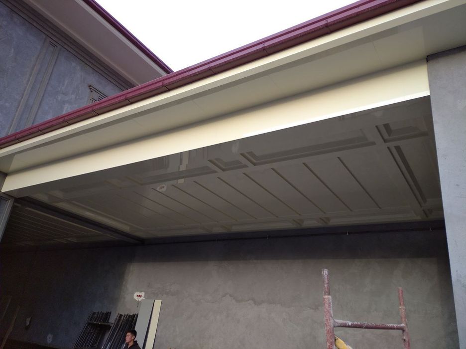 Alucabond uchastka alyukabond ustasi alkafon uy karopka