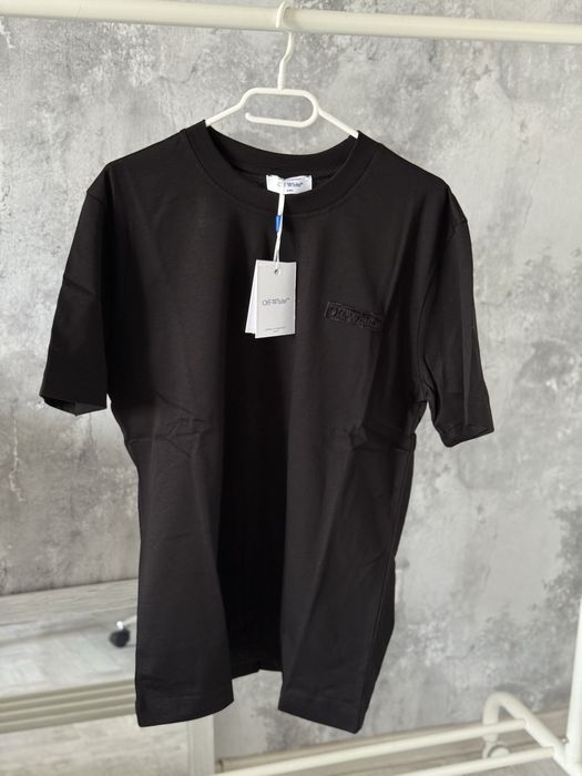 Tricou OFF White Full black Premium