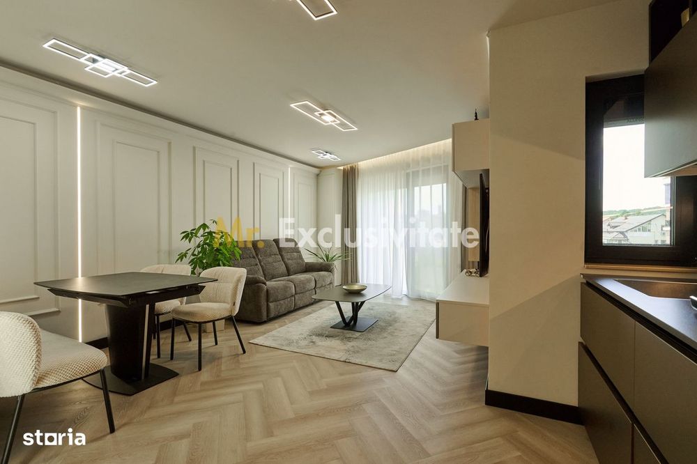 3 Camere|Centru|2026|2 Bai|2 Balcoane |Mobilat|Utilat