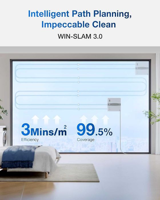 Робот за прозорци ECOVACS WINBOT Mini със спрей