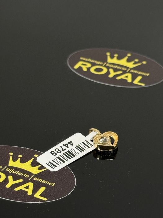Bijuteria ROYAL : Pandantiv AUR 14K NOU / 0.92 GR