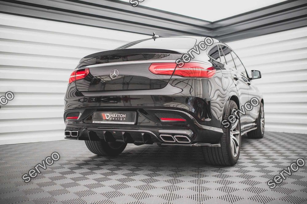 Prelungire difuzor Mercedes GLE Coupe 63AMG C292 2015-2019 v3