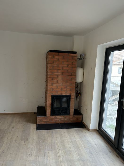 Centrală,termoșemineu din cărămidă
