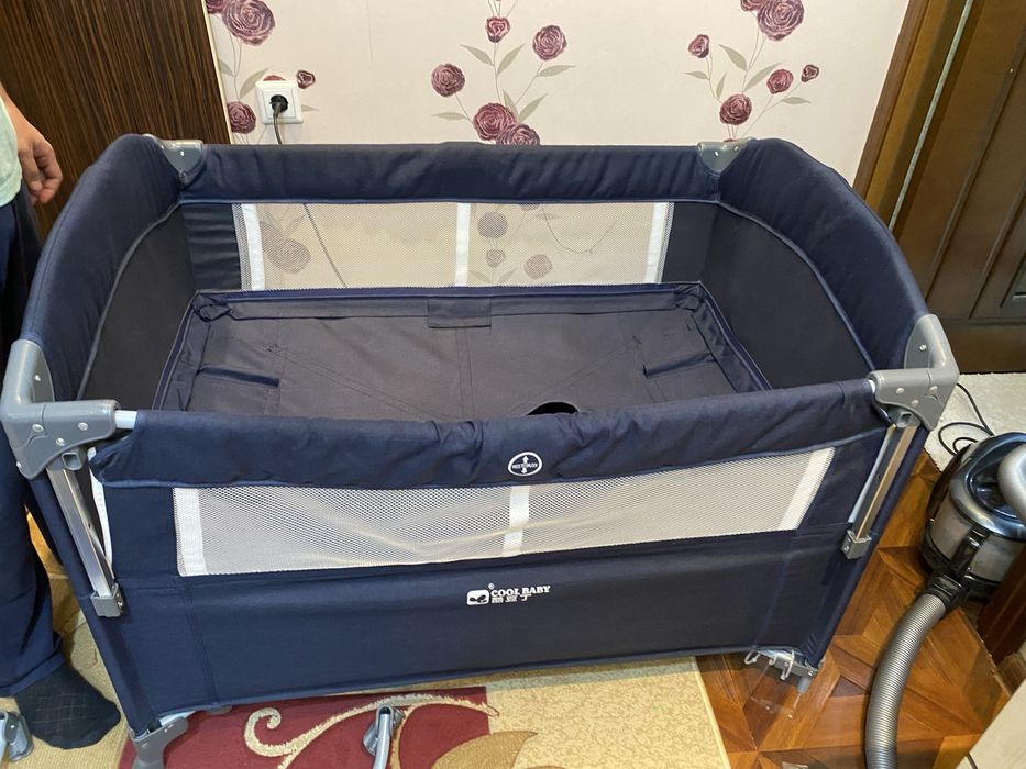 Cool baby  манеж кровать 2 в 1