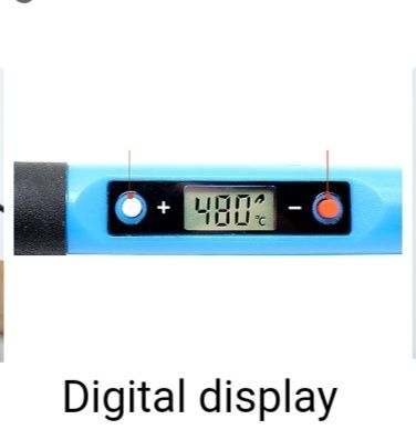 Професионален поялник 80W с електронно регулиране на температурата