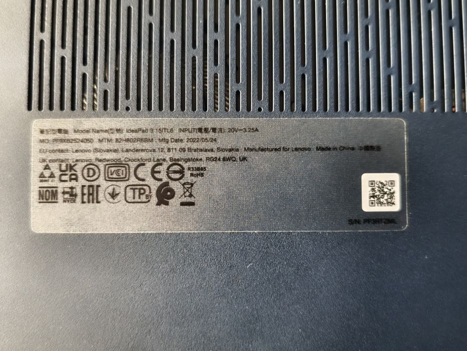 Лаптоп Леново ideapad 3