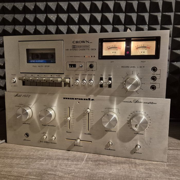 Усилвател Marantz 1072  +  ПОДАРЪК касетен дек