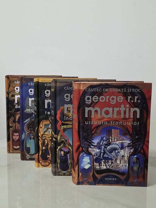 Urzeala Tronurilor (Game of Thrones) - set carti cartonate(hardcover)