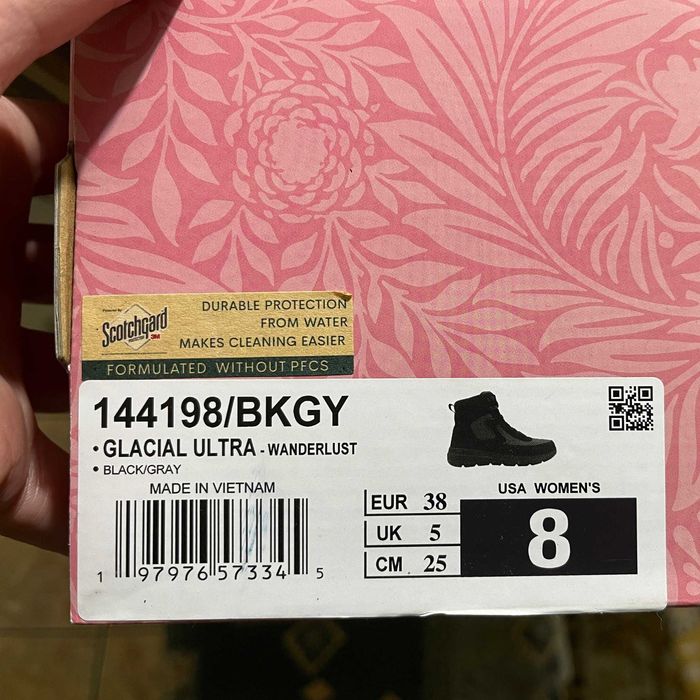 Ghete Skechers Glacial Ultra Wanderlust pentru femei