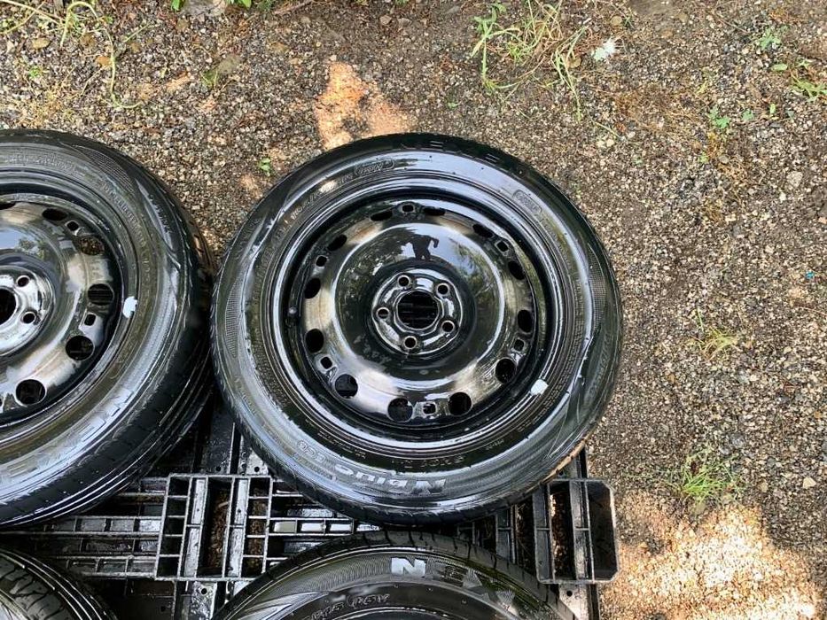 4бр.Оригинални джанти 15'' 5x100+ГУМИ 195/55/15 за Vw,Audi,Skoda,Seat