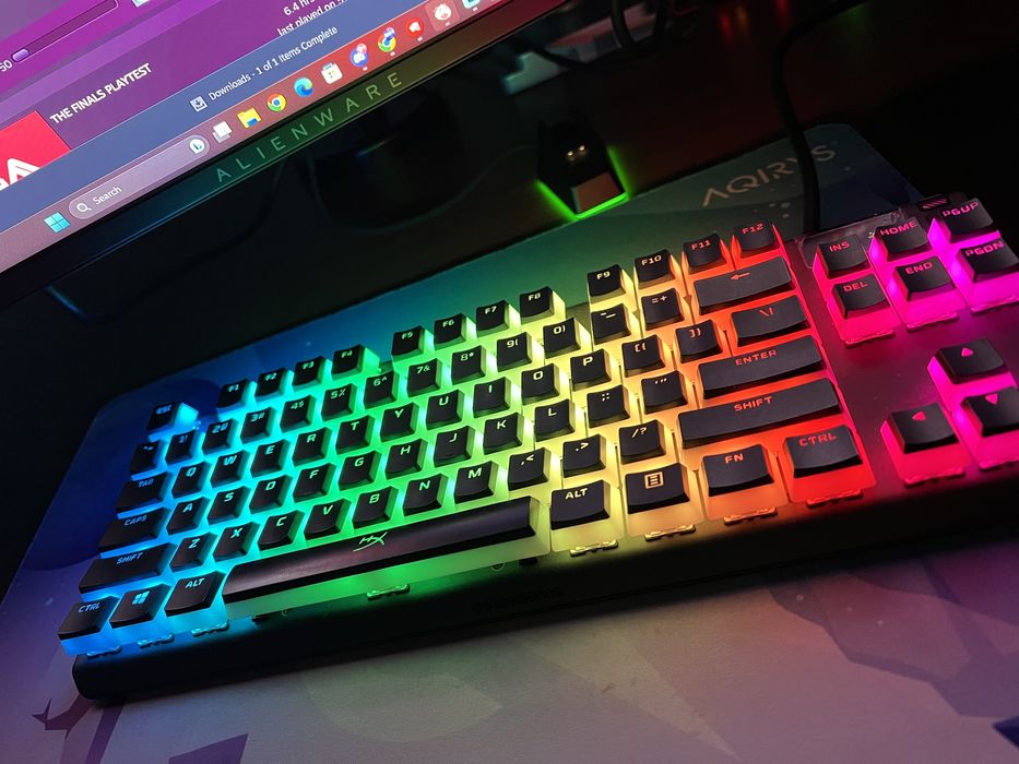 STEELSERIES APEX 7 TKL USB iluminare RGB display OLED Red Switch