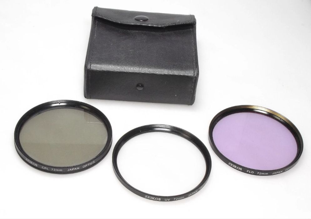 Set filtre Zeikos 72mm UV CPL