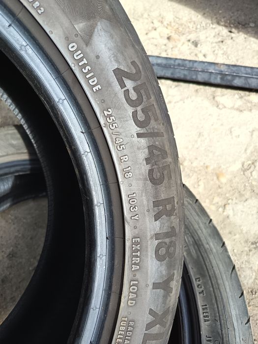 Anvelope vara 255 45 18 continental 2022 5.2mm