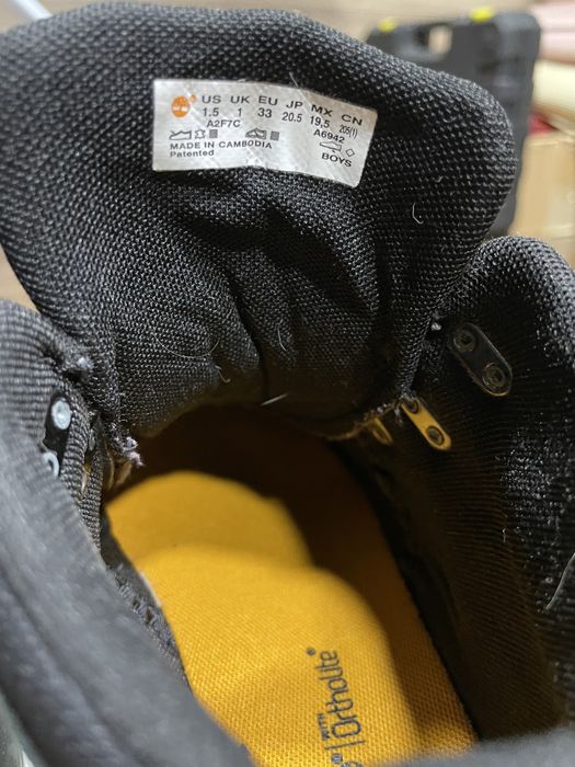 Ботинки Timberland детские 28