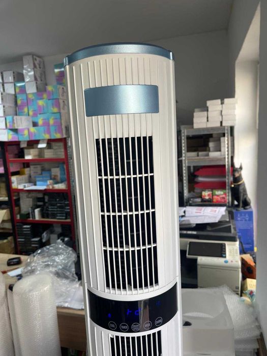 Aparat de aer condiționat mobil, oscilație la 360°, 65 W, temporizator de 24 de ore, 3 moduri de funcționare, 3 viteze și telecomandă