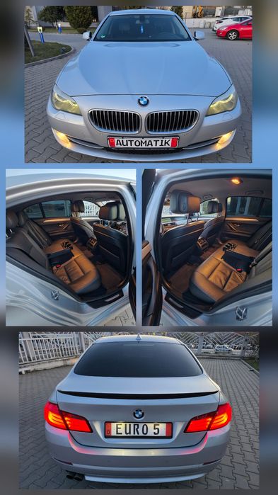 BMW 520d # F10 #  2.0 Diesel 184cp # Cutie AUTOMATA 8+1 # Navi Mare #