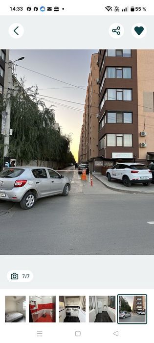 Ofer spre închiriere studio 40mp NEMOBILAT