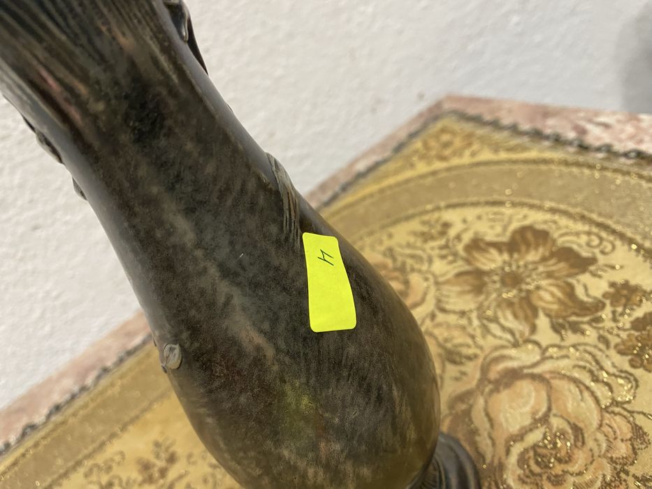 Английска посребрена ваза