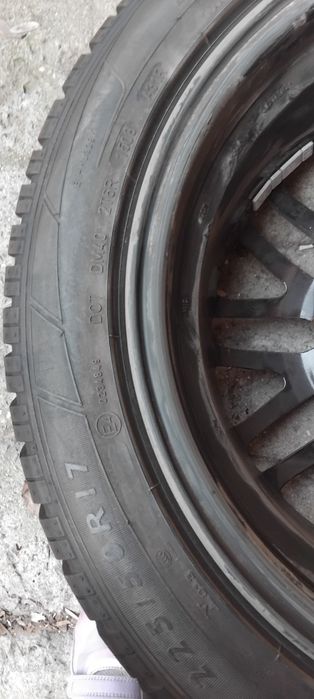 4 бр. Джанти и зимни гуми DUNLOP 225/50 R17 94H TL SP Winter Sport 4D