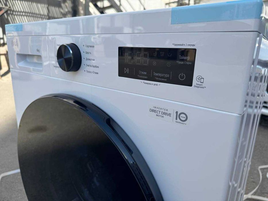 Стиральная машина LG 6кг F2Y1NS5W DD Inverter Steam