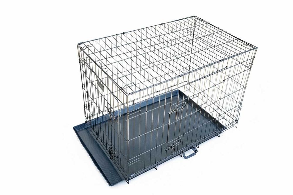 Cusca pliabila pentru transport caini, marime M, 76 x 46 x 53 cm, Noua