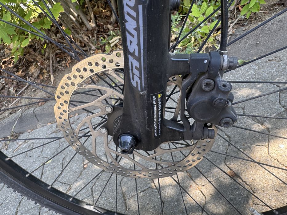 Bicicleta bergamont  helix frane  hidraulice  pe disc