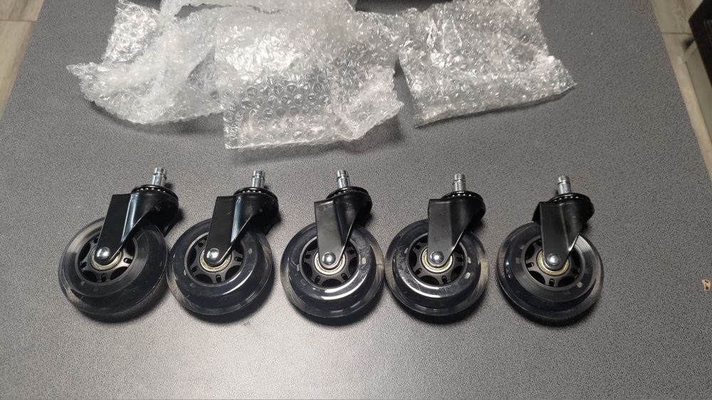Set 5 roti silicon pentru scaun birou Dumbravita • OLX.ro