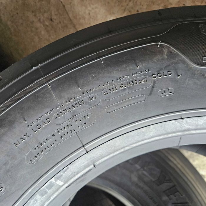 2 Нови гуми 355/50R22.5 Michelin X Multi Z 156K DOT2725 made in Spain