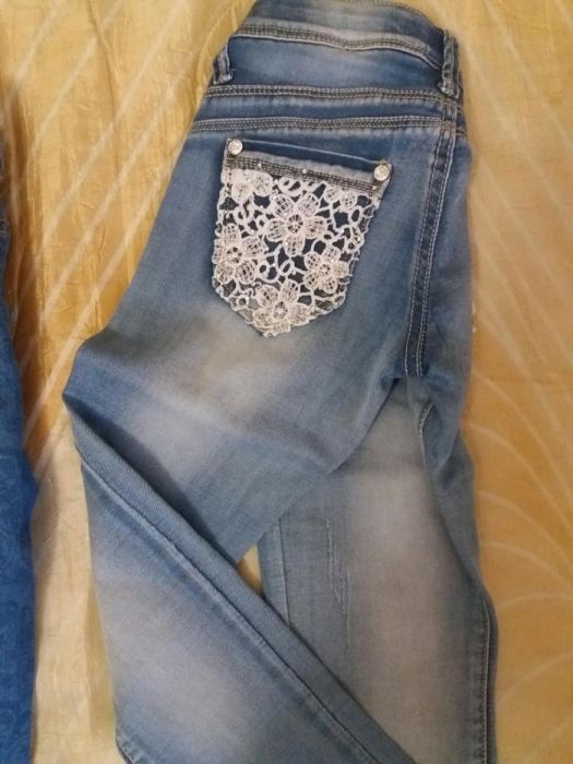 Дънки за момиче / 134 см /74-75 см