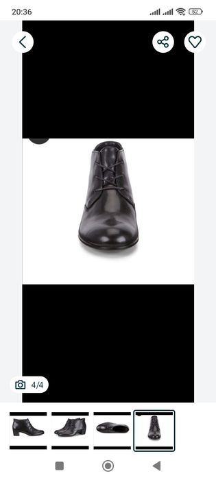 Ботильоны Ecco женские 41 р