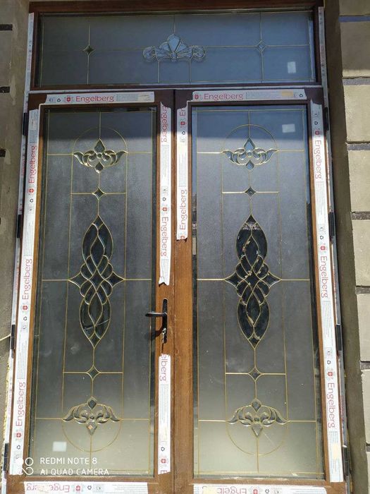 Витраж стекло | Vitraj oyna | gulli oyna | toshli oyna | gulli eshik