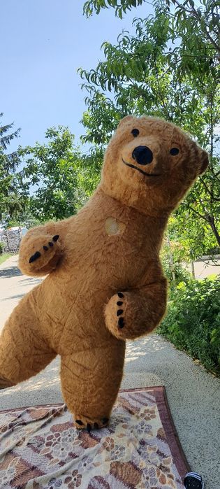 Urs gonflabil maro mascota gonflabila