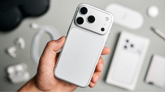 Айфон 17 про серый