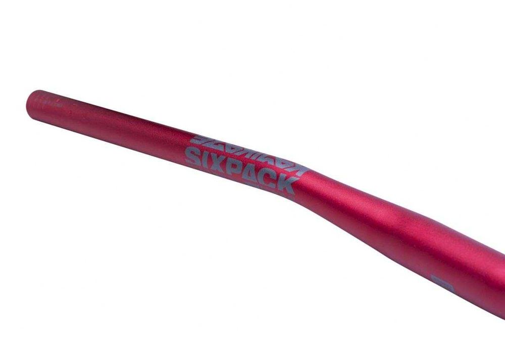 Кормило Sixpack-Racing Kamikaze 31.8x785mm Rise 18mm Червено