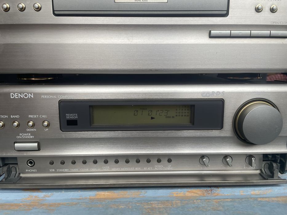 Denon amplituner + cd player