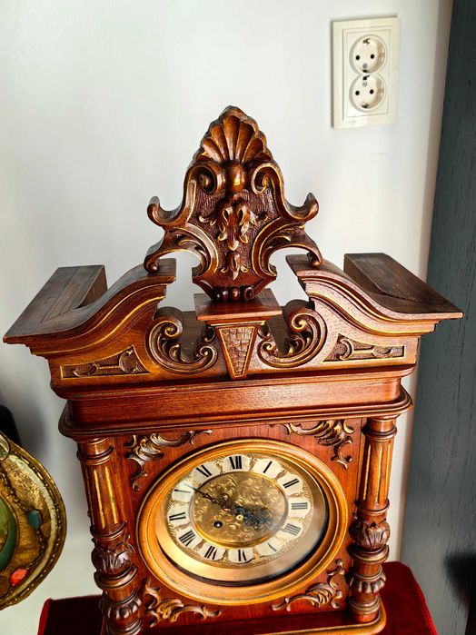 ceas de semineu,nemtesc,G.BECKER,an 1875,revizuit.