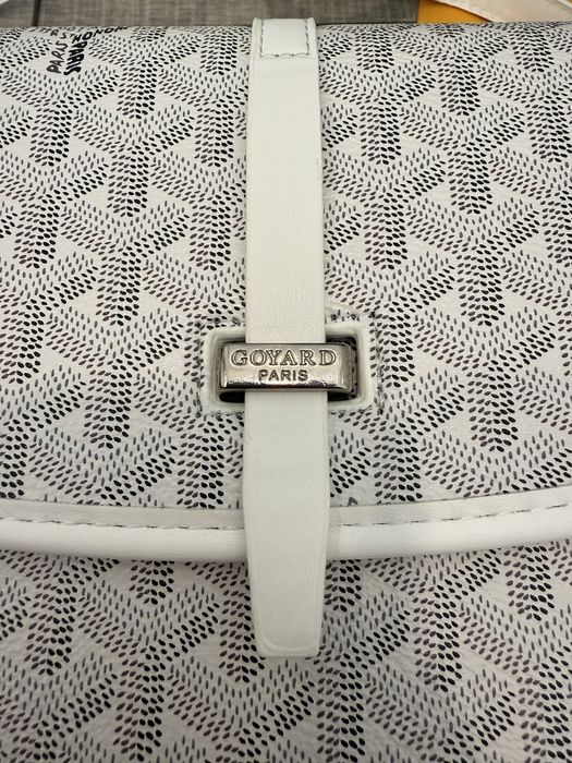 Goyard Belvedere II PM Бяла Чанта