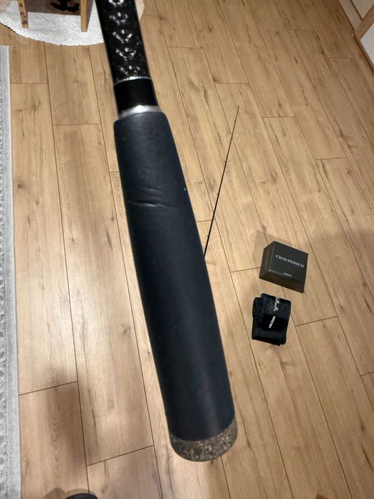 Въдица HTO Nebula и макара Shimano Twin Power