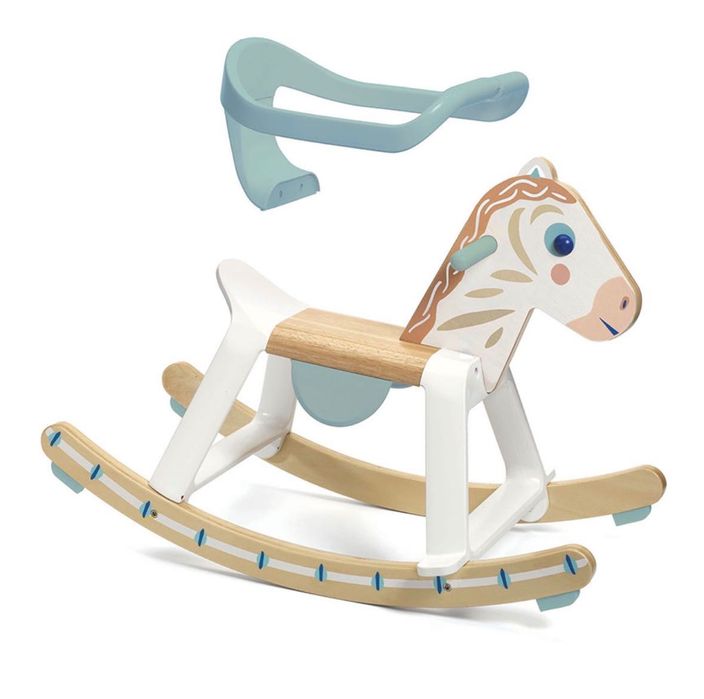 Детска люлка дървено конче DJECO