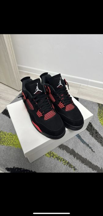 jordan 4 red thunder