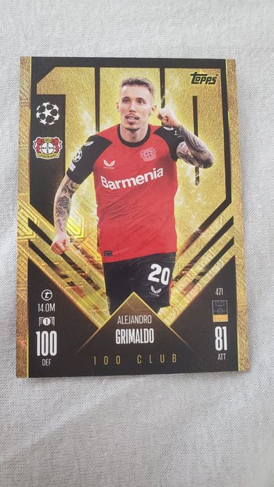Card de fotbal match attax