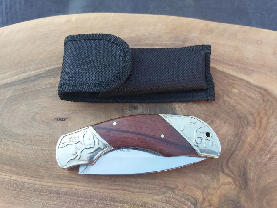 Сгъваем нож BODA Stainless с текстилна кания,131