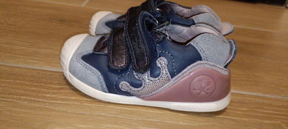 Детски кожени маратонки Biomecanics за момиче