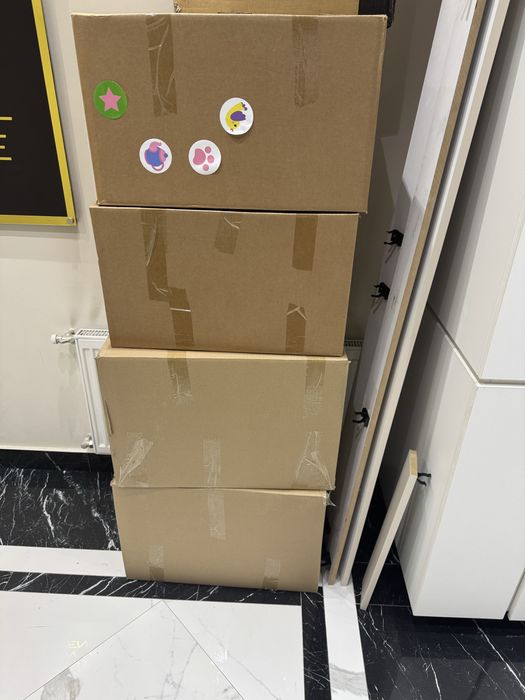 Коробки. Разные размеры