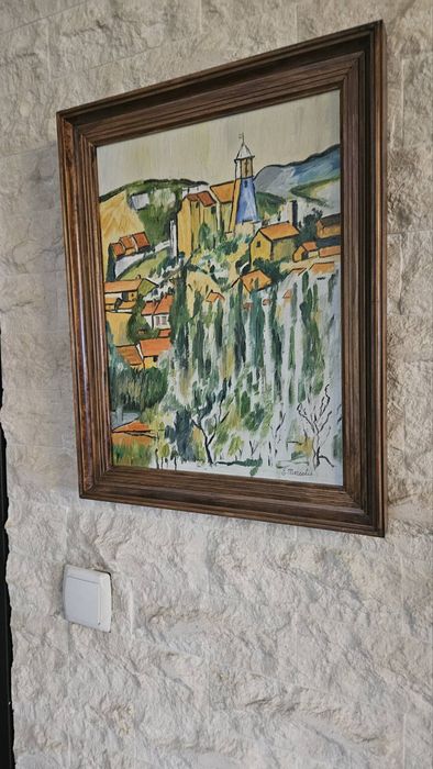 Изключително красива и свежа картина. Масло.