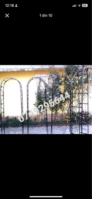 Grilaje florale si scari