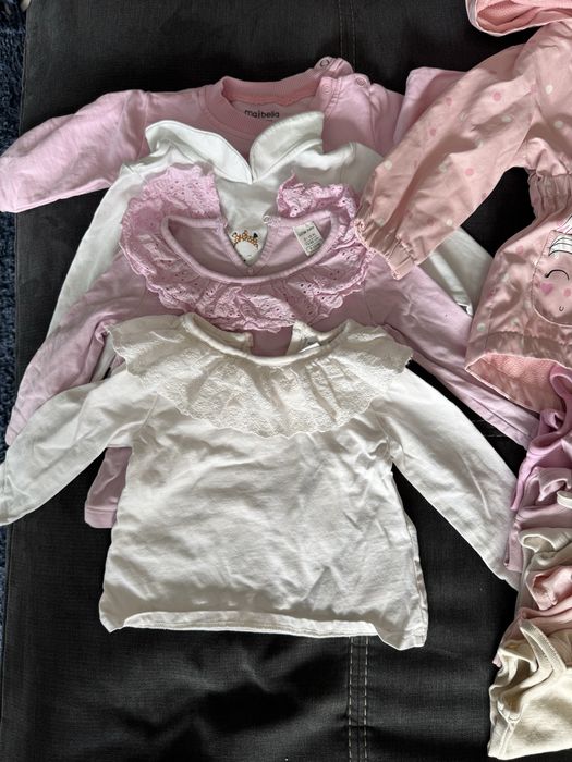 Лот дрешки и обувки за момиче размер 74